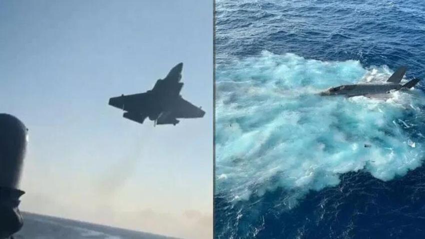 F-35C savaş uçağı düştü ABD şok oldu! Zamana karşı yarış başladı: CNN International ilk fotoğrafı yayınladı...