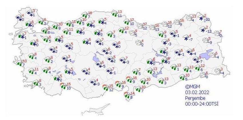 Meteoroloji son dakika açıkladı! Kar kuvvetli geliyor, Sarı kodlu alarm verildi! İstanbul, Ankara ve birçok şehirde...