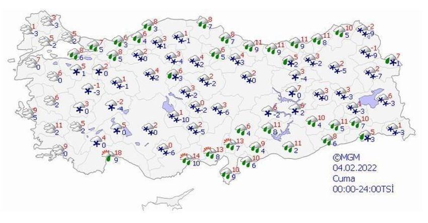 Meteoroloji son dakika açıkladı! Kar kuvvetli geliyor, Sarı kodlu alarm verildi! İstanbul, Ankara ve birçok şehirde...