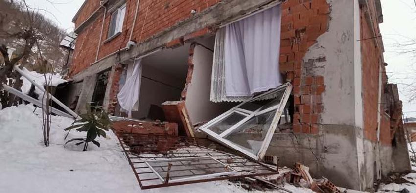 Ordu'da 1 mahalle kayıyor; 2 ev boşaltıldı, 10 ev tehlike altında