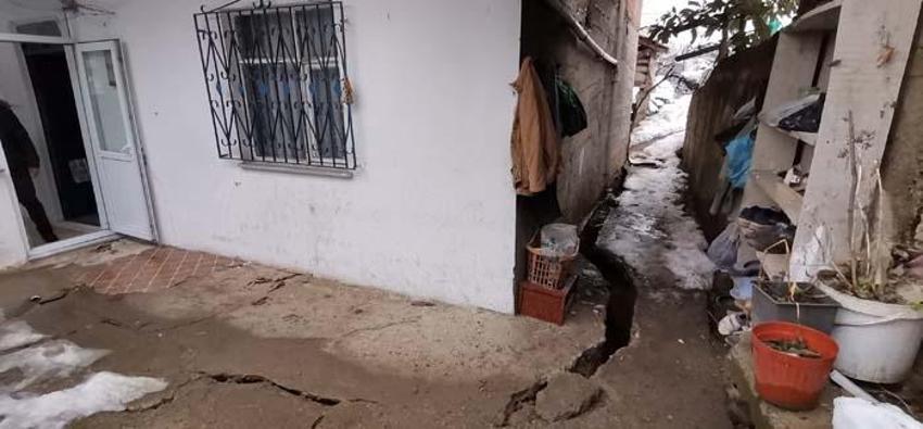Ordu'da 1 mahalle kayıyor; 2 ev boşaltıldı, 10 ev tehlike altında