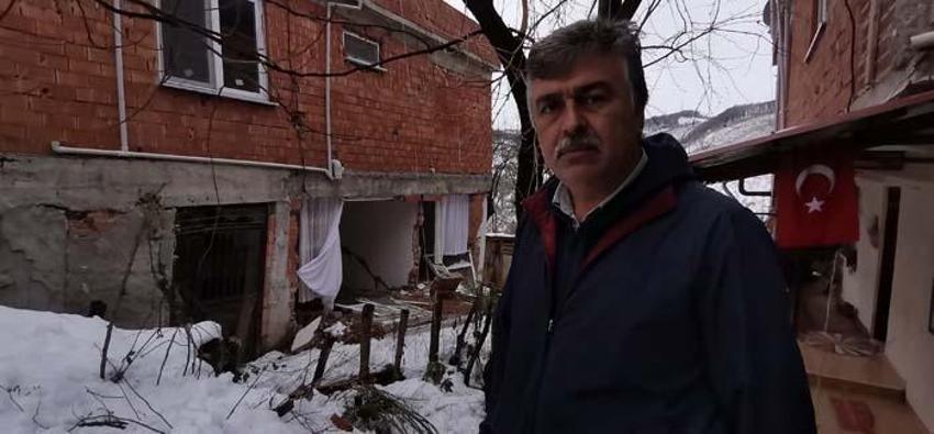 Ordu'da 1 mahalle kayıyor; 2 ev boşaltıldı, 10 ev tehlike altında