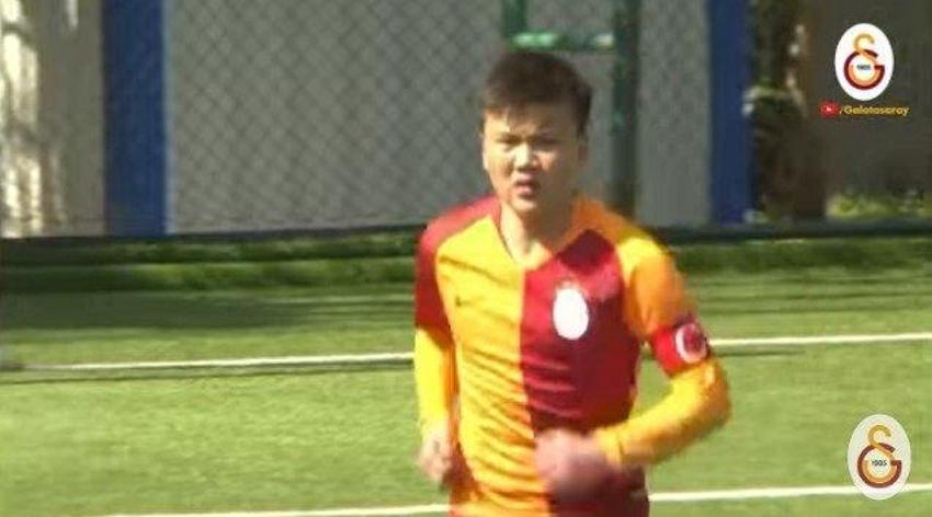 Galatasaray'ın 16'lık yıldız adayı Beknaz Almazbekov Fenerbahçe'yi yine yıktı!