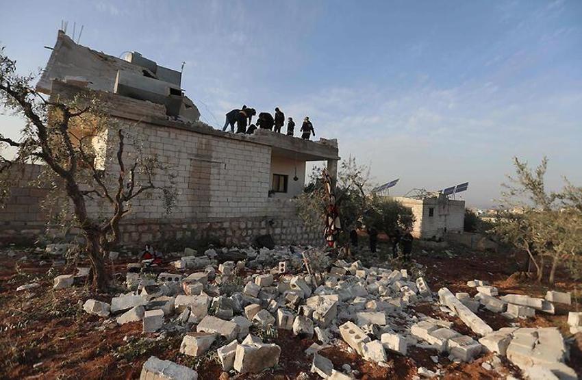 ABD'den Türkiye sınırında operasyon! İlk fotoğraflar geldi: Evin içi kan gölü...