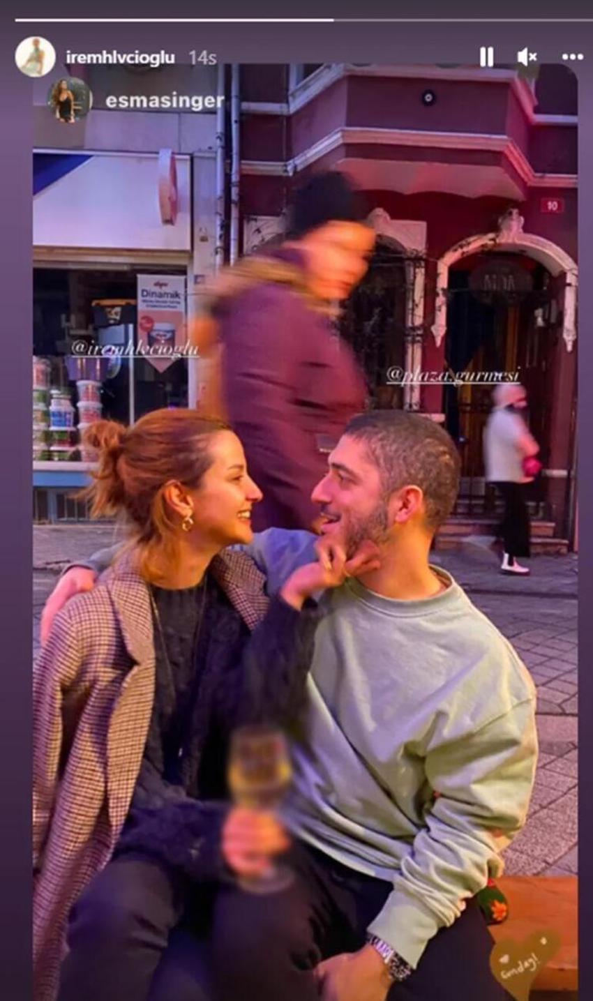 İrem Helvacıoğlu ve Yolaç Özcan ilk kez el ele görüntülendi!