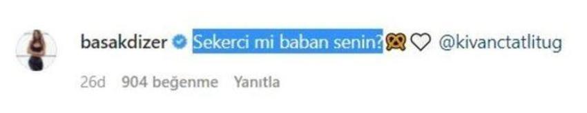 Kıvanç Tatlıtuğ elleriyle elmalı turta yaptı! Başak Dizer'den yorum geldi