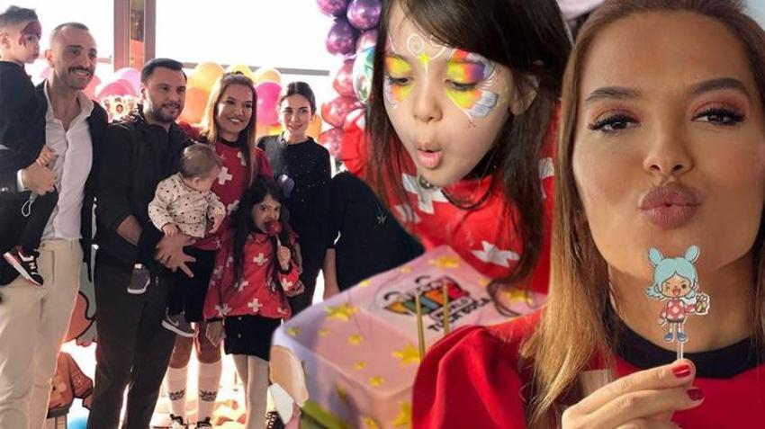 Demet Akalın ve Okan Kurt'un kızı Hira'ya görkemli doğum günü partisi