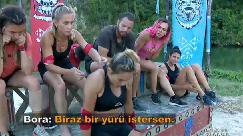 Survivor'da zor anlar! Birsen bir anda yere yığıldı