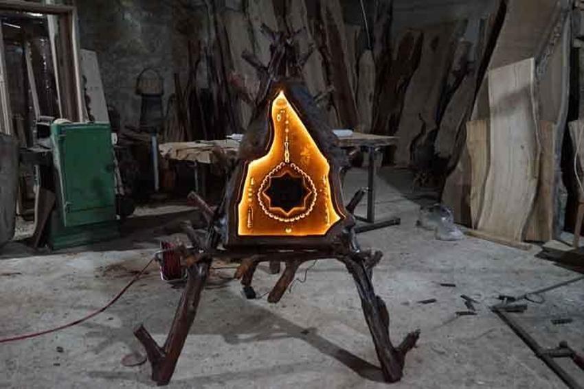 Eşi benzeri yok, 9 usta 7 ay çalışarak yaptı! Hepsi özel olarak üretildi