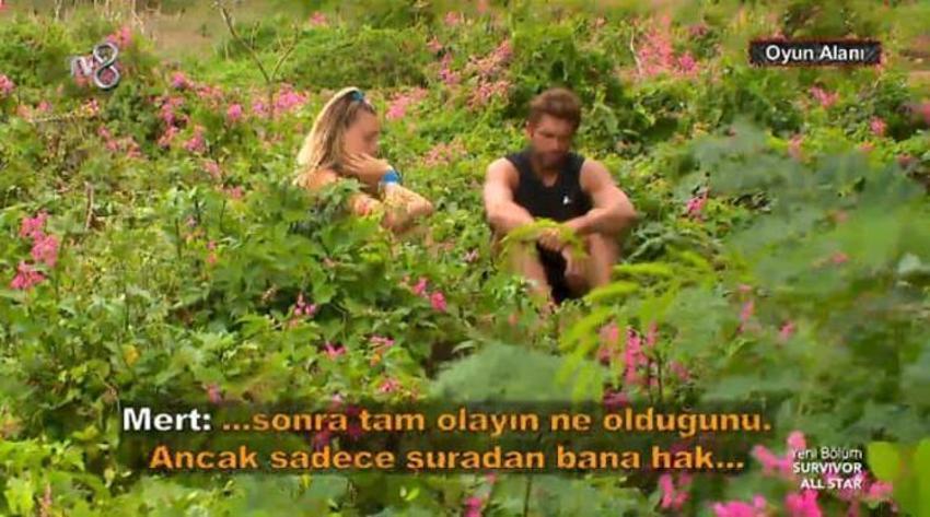Survivor oyun öncesi Mert ve Sude buluştu! 'Senin için yarışmayı bırakırım'