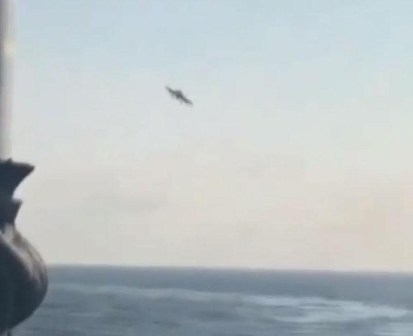 ABD ile Çin'i karşı karşıya getiren F-35 kazasının yeni görüntüleri ortaya çıktı!