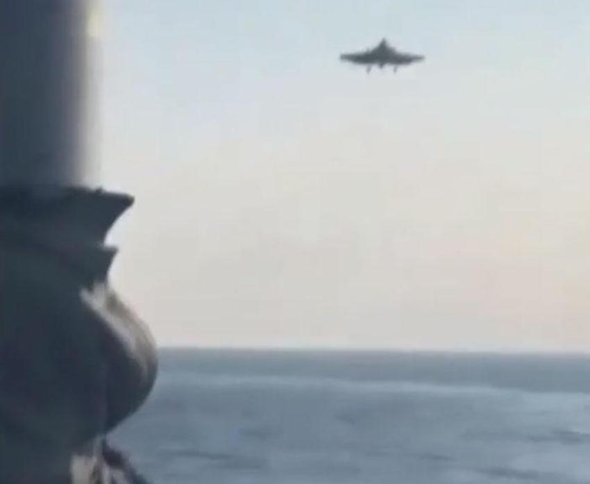 ABD ile Çin'i karşı karşıya getiren F-35 kazasının yeni görüntüleri ortaya çıktı!