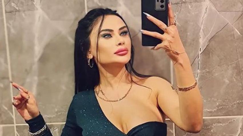 Naz Mila'nın dekoltesi sosyal medyada olay oldu! "Sütyen mi string mi?"
