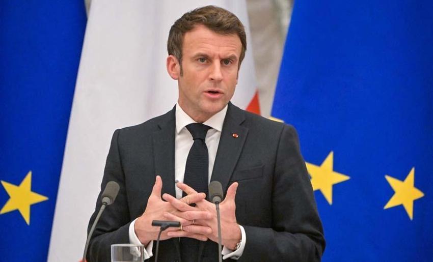 Ukrayna, Rusya'ya karşılık Bayraktar TB2'leri sahaya sürüyor! Macron Kremlin'deki görüntüsüyle alay konusu oldu...