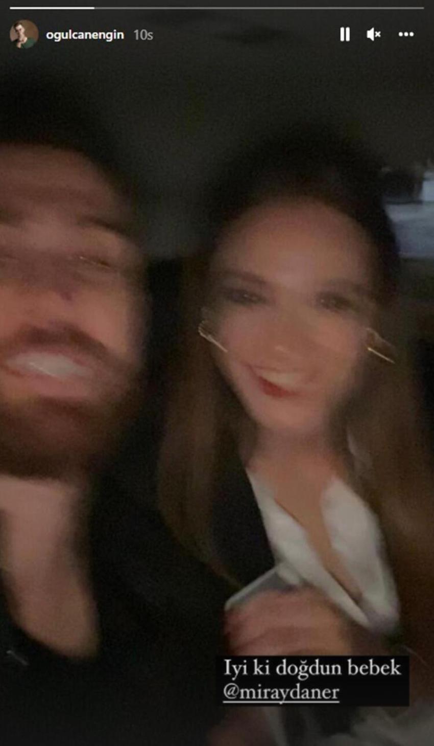 Miray Daner ve sevgilisi Oğulcan Engin aşka geldi!