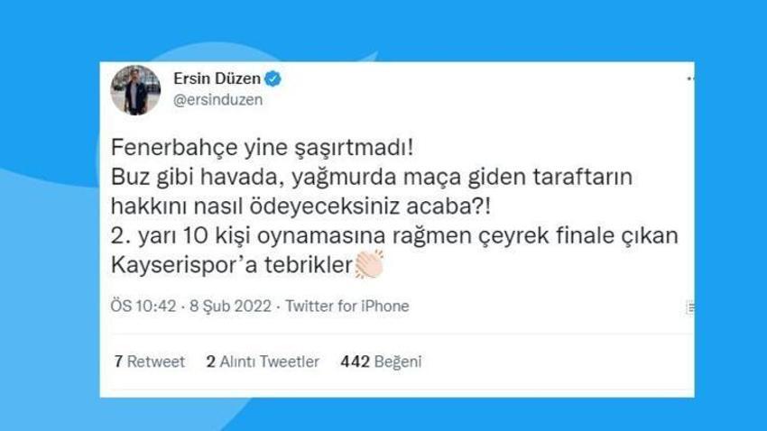 Önce Ersin Düzen sonra Serhat Akın! Fenerbahçe elendi sosyal medyada tepki dinmedi