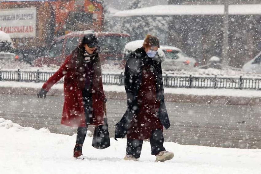 Kar yağışı bitti derken turuncu kodlu alarm verildi! Meteoroloji'den son dakika açıklaması! Ve başladı, çok sayıda ilde...