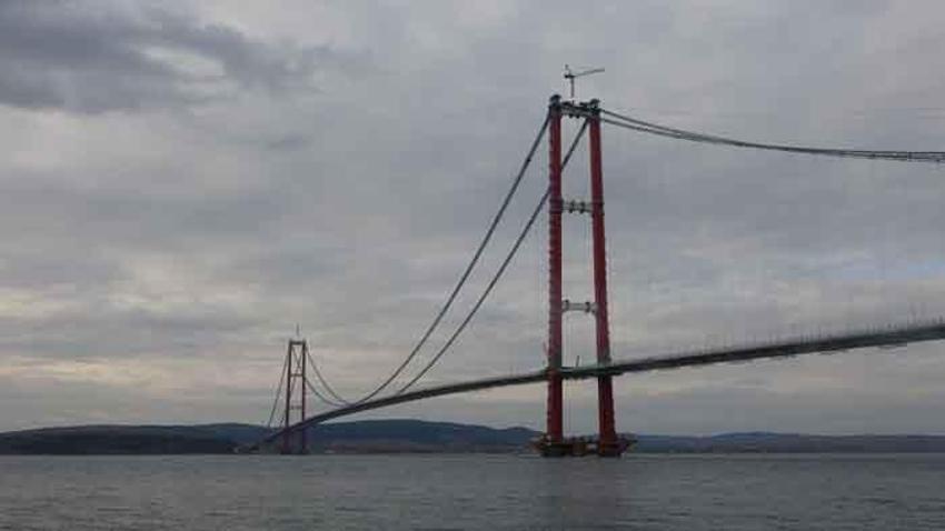 1915 Çanakkale Köprüsü’nün açılışına sayılı günler kaldı
