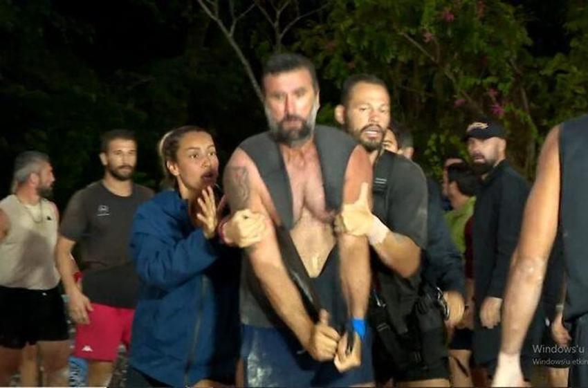 Survivor'a damga vuran kavga! Resmen kıyamet koptu, yayınlanmayan görüntüler ortaya çıktı! Survivor All Star'da Hikmet ve Yunus Emre...