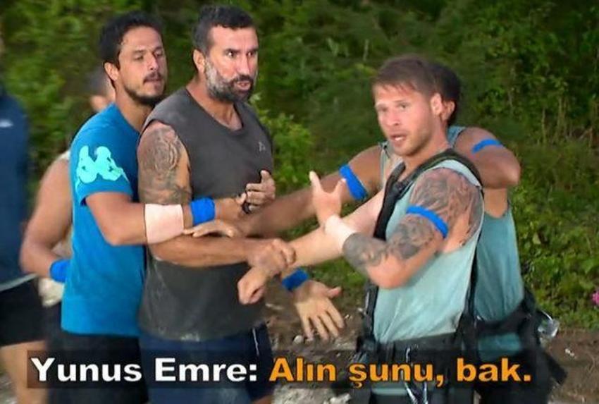 Survivor'a damga vuran kavga! Resmen kıyamet koptu, yayınlanmayan görüntüler ortaya çıktı! Survivor All Star'da Hikmet ve Yunus Emre...