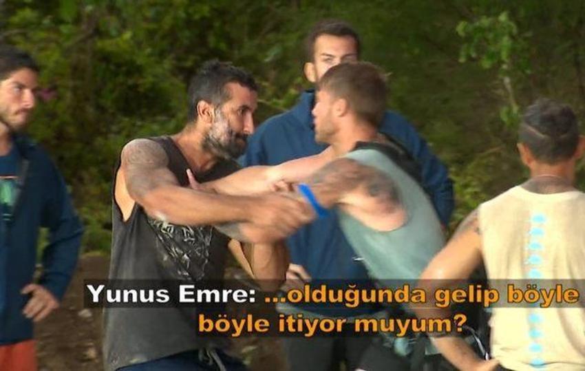 Survivor'a damga vuran kavga! Resmen kıyamet koptu, yayınlanmayan görüntüler ortaya çıktı! Survivor All Star'da Hikmet ve Yunus Emre...