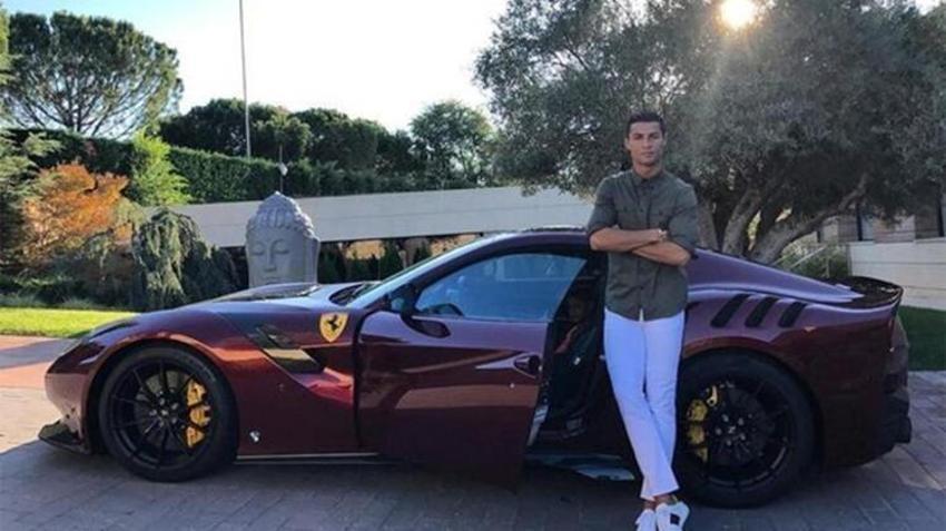Ronaldo'nun şaşırtan araba koleksiyonu! 22 milyon dolar...