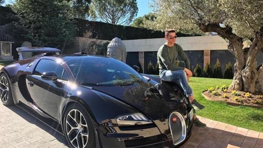 Ronaldo'nun şaşırtan araba koleksiyonu! 22 milyon dolar...