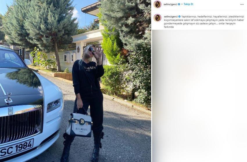 Selin Ciğerci'yi sinirlendiren 'adalet' yorumu! Takipçisine cevap verdi: Para ağacından topluyorum