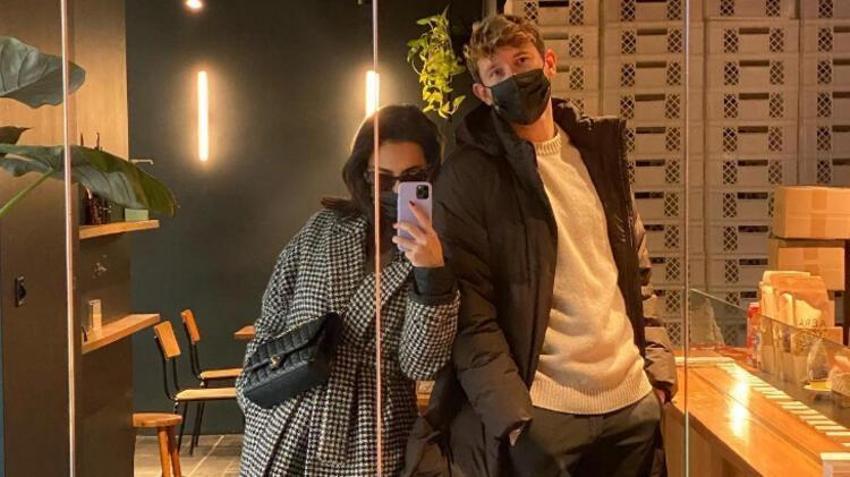 Christopher Lenz'le Türk güzel, sevgili olduklarını açıkladı! Fotoğrafla duyurdular