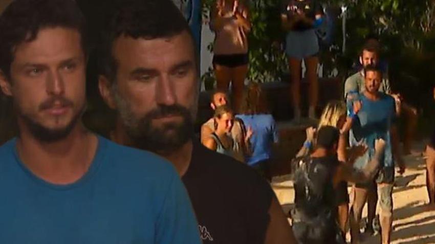 Survivor'da Gökhan ile Hikmet arasında tansiyon yükseldi! Yaptığı hareket olay oldu