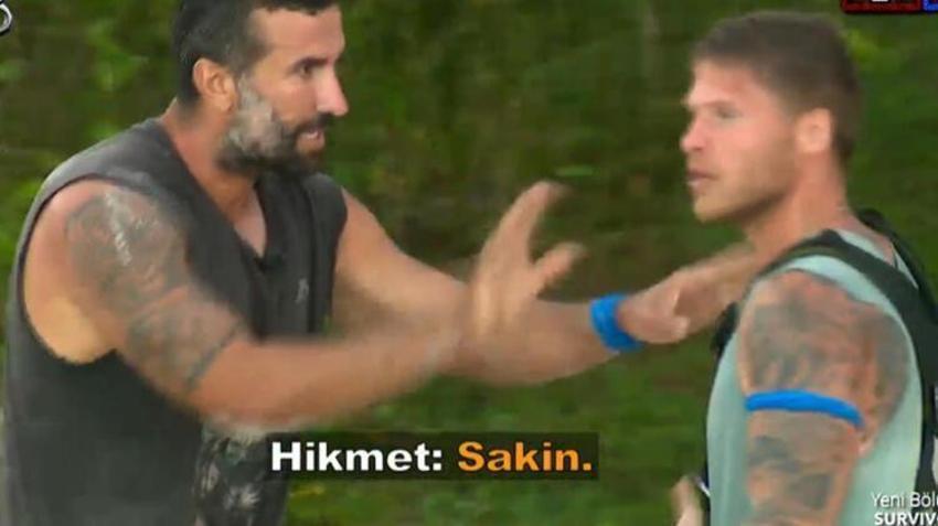 Survivor'da Gökhan ile Hikmet arasında tansiyon yükseldi! Yaptığı hareket olay oldu