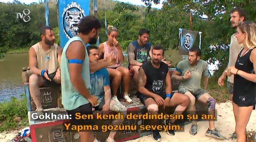 Survivor'da Gökhan ile Hikmet arasında tansiyon yükseldi! Yaptığı hareket olay oldu