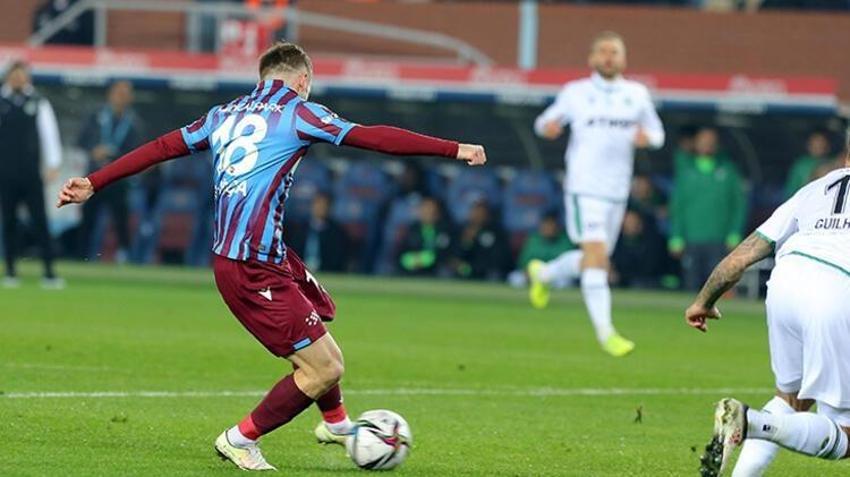 Trabzonspor-Konyaspor maçına damga vurdu! Kimse durduramıyor, Edin Visca yıktı geçti! Abdullah Avcı'dan flaş hamle, yıllar sonra ilk kez...
