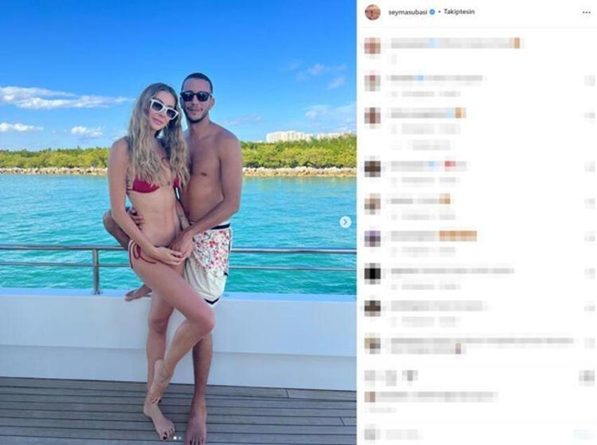 Şeyma Subaşı yine dikkatleri çekti! Mohammed Alsaloussi ile...