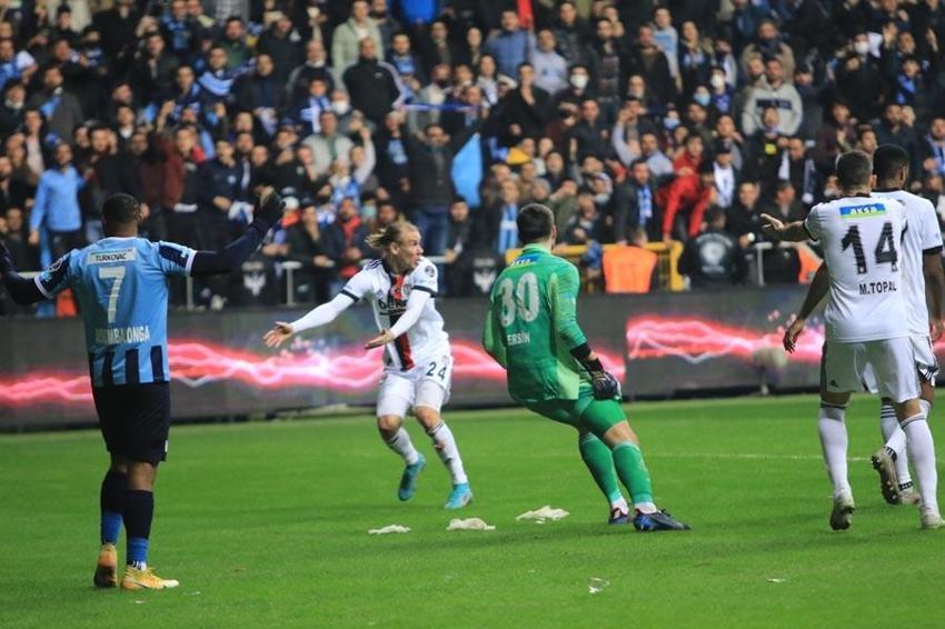 Sergen Yalçın ısrar edip getirdi Önder Karaveli'yle çıkışa geçti! Beşiktaş Adana Demirspor deplasmanından çıkamadı