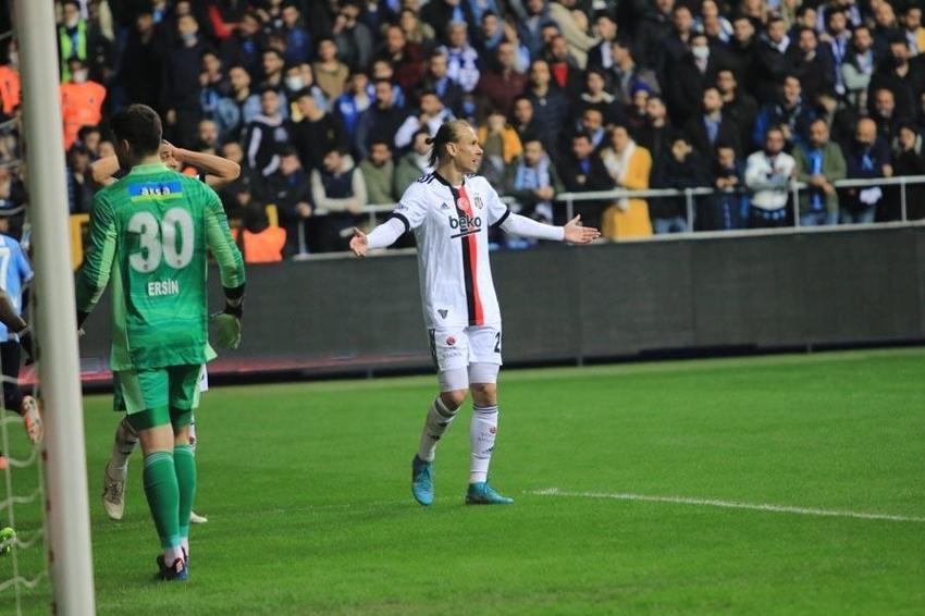 Sergen Yalçın ısrar edip getirdi Önder Karaveli'yle çıkışa geçti! Beşiktaş Adana Demirspor deplasmanından çıkamadı