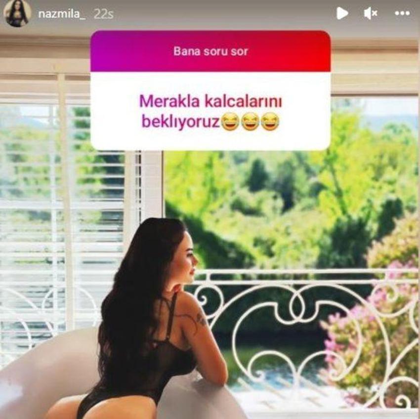 Naz Mila kalça ameliyatı oldu! "Sargılar çıksın bakalım"