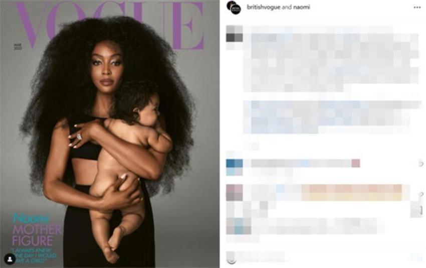 Naomi Campbell ismini sır gibi saklıyordu! "O evlatlık değil, benim kızım!"