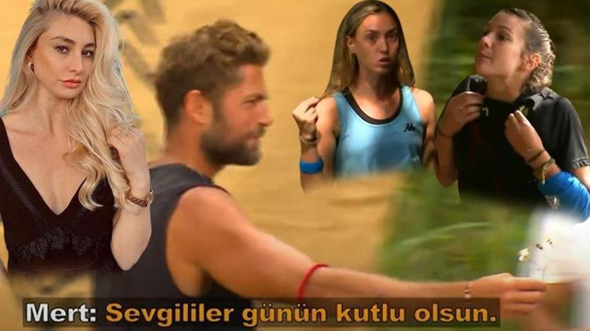 Mert'in Sude'e verdiği Sevgililer Günü çiçeği ortalığı karıştırdı! Nisa çıldırdı...