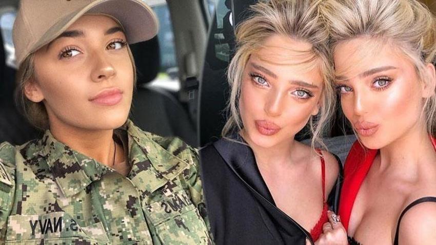 Kadın askerler fotoğrafları çekinmeden sosyal medyadan paylaştılar!