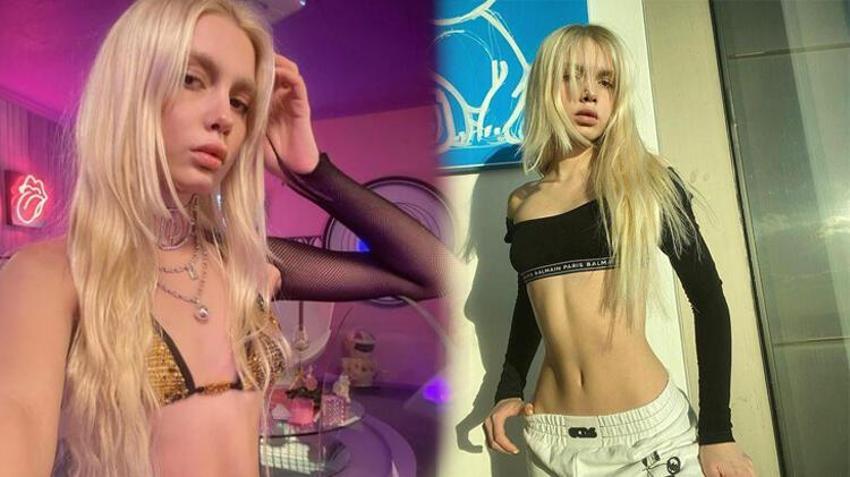 Aleyna Tilki'nin yatak pozu olay oldu