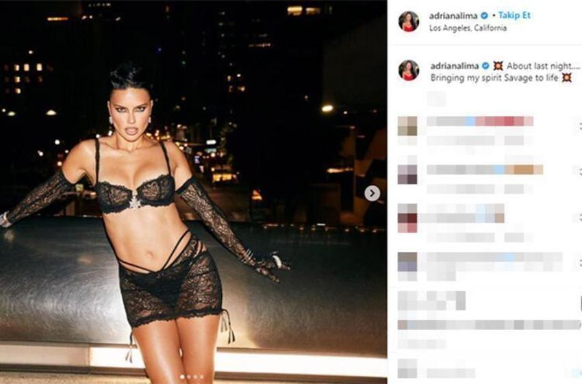 Adriana Lima hamile! Sosyal medyadan böyle duyurdu