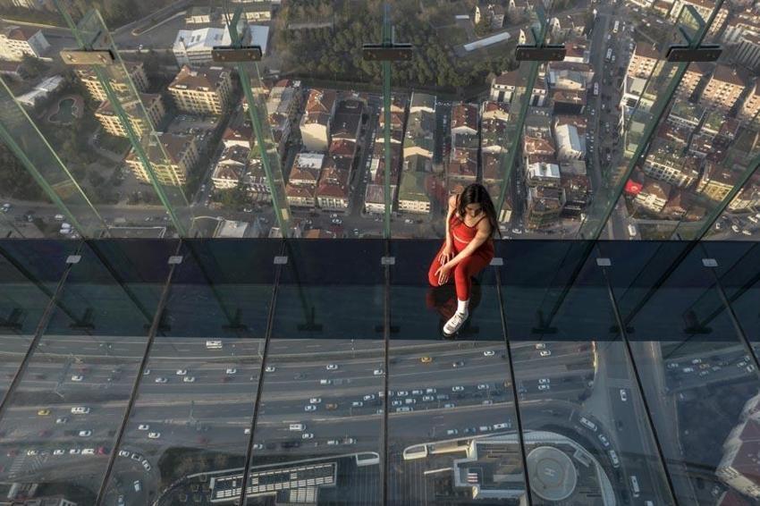 Adrenalin dolu anlar! Ziyaretçiler akın ediyor!