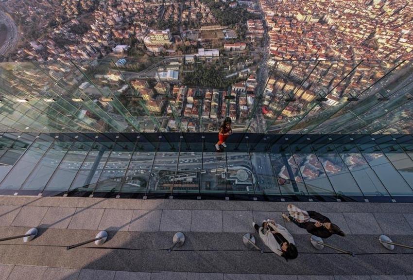 Adrenalin dolu anlar! Ziyaretçiler akın ediyor!