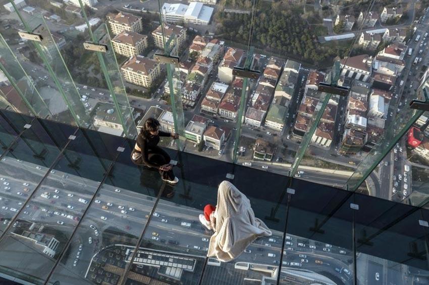 Adrenalin dolu anlar! Ziyaretçiler akın ediyor!