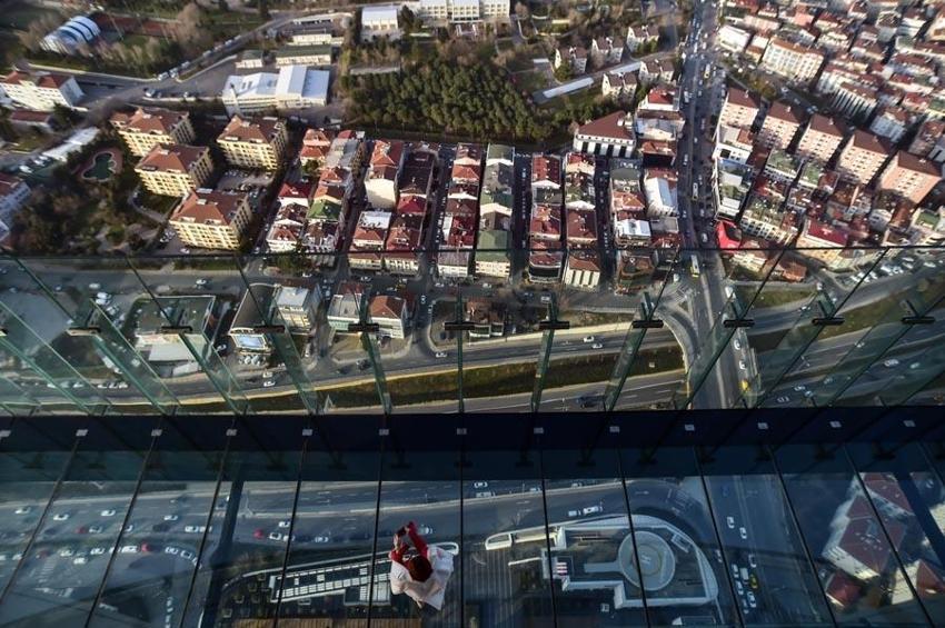 Adrenalin dolu anlar! Ziyaretçiler akın ediyor!
