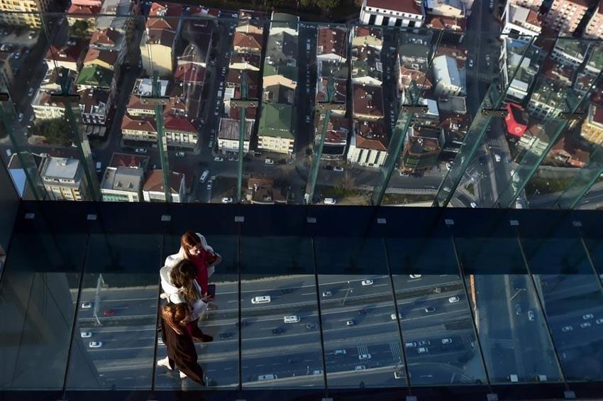 Adrenalin dolu anlar! Ziyaretçiler akın ediyor!