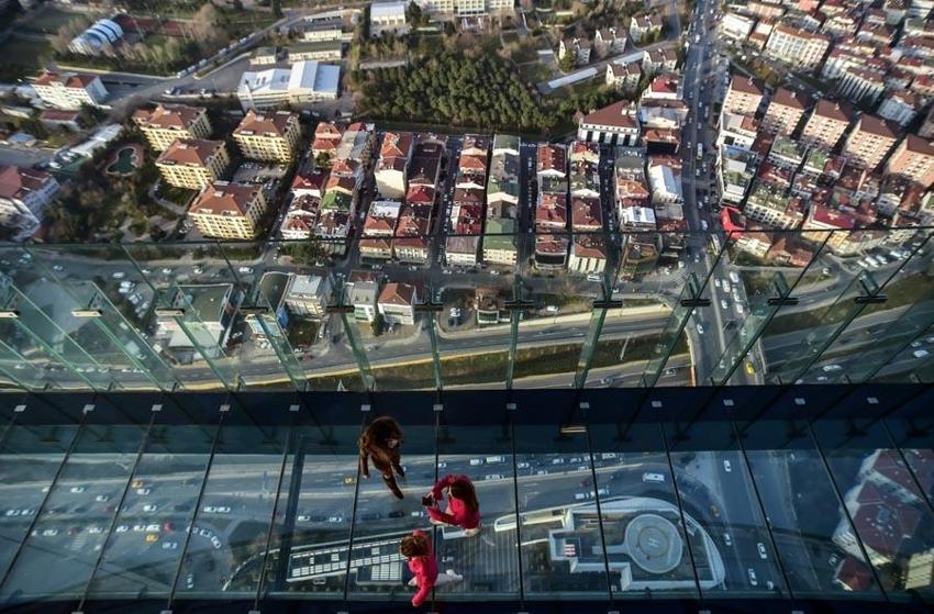 Adrenalin dolu anlar! Ziyaretçiler akın ediyor!