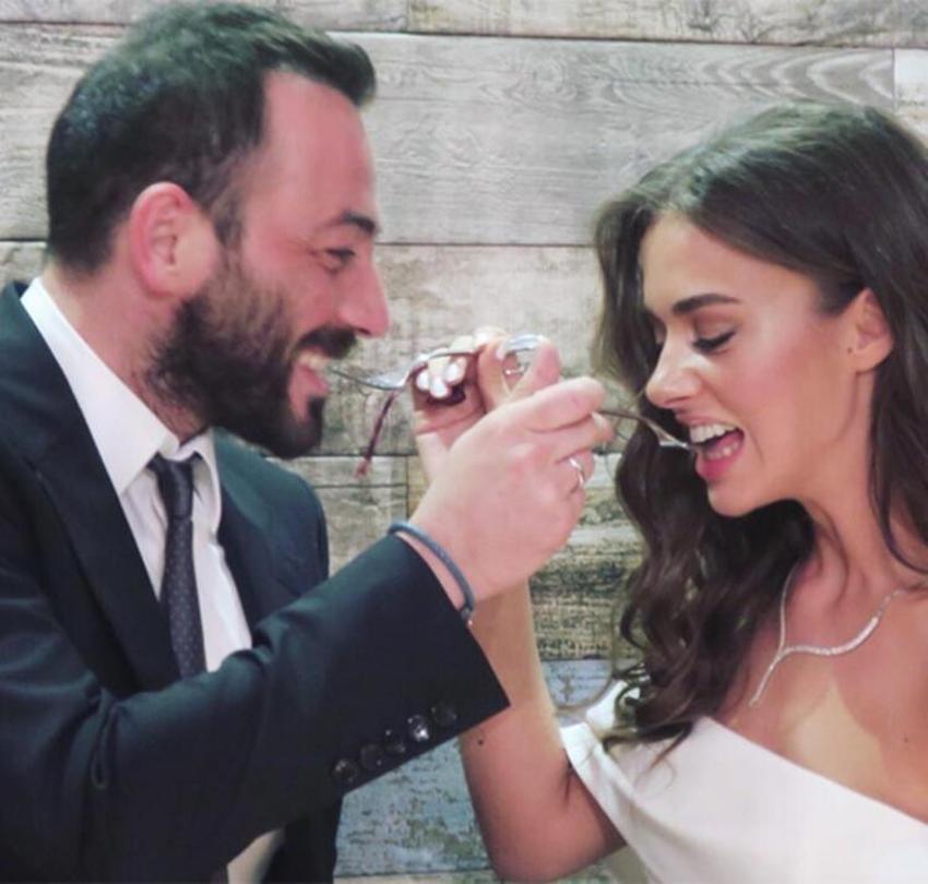 Boşanmanın eşiğinden dönen Bensu Soral-Hakan Baş çiftinin romantik akşamı