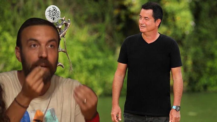Survivor Sercan'a şok! Acun Ilıcalı ile diyaloğu dikkat çekti